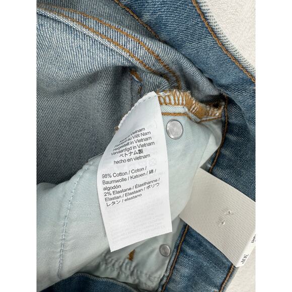 J Crew Classic Straight Jeans High Rise Ankle Denim 30P Petite Light Wash NWT - Picture 6 of 9